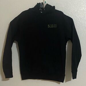 5.11 Tactical Men’s “Don’t Worry Be Happy” Black Pullover Hoodie Size M NWOT